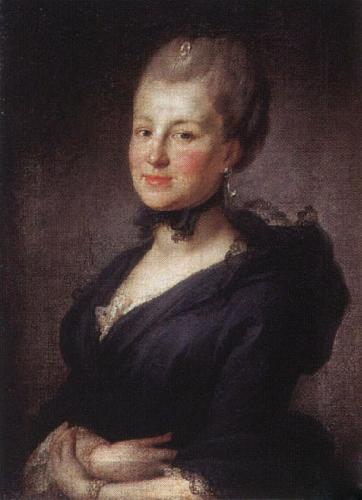 Stefano Torelli Portrait of Anastasia Ivanovna Sokolova